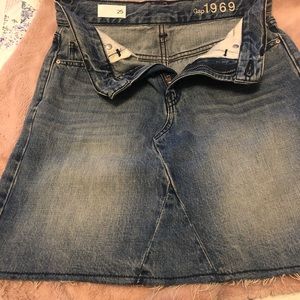 GAP Denim Mini Skirt